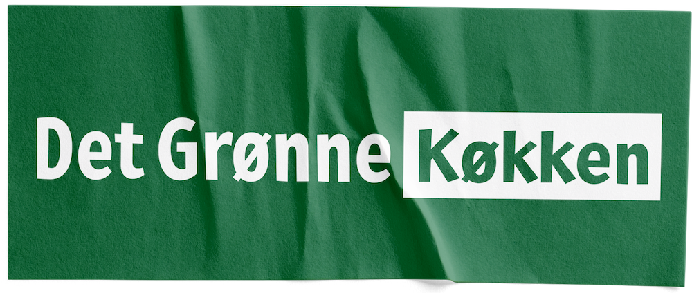 Det Grønne Køkken – logo og visuel identitet af Studio OnBrand