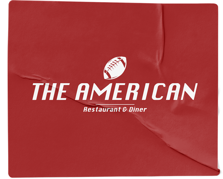 The American Restaurant & Diner – logo og visuel identitet af Studio OnBrand