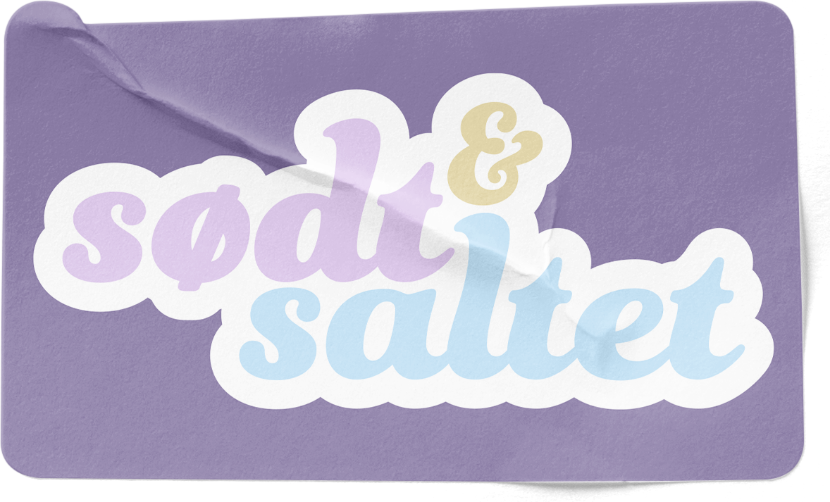 Sødt & Saltet – logo og visuel identitet af Studio OnBrand